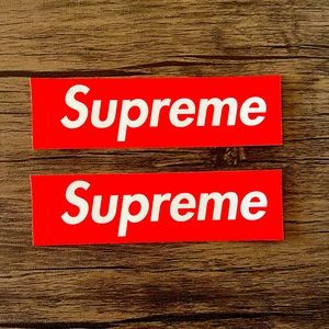 Supreme stickers